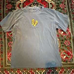 Casual Blue Life Is Good Graphic T-Shirt Not All Who Wander Are Lost